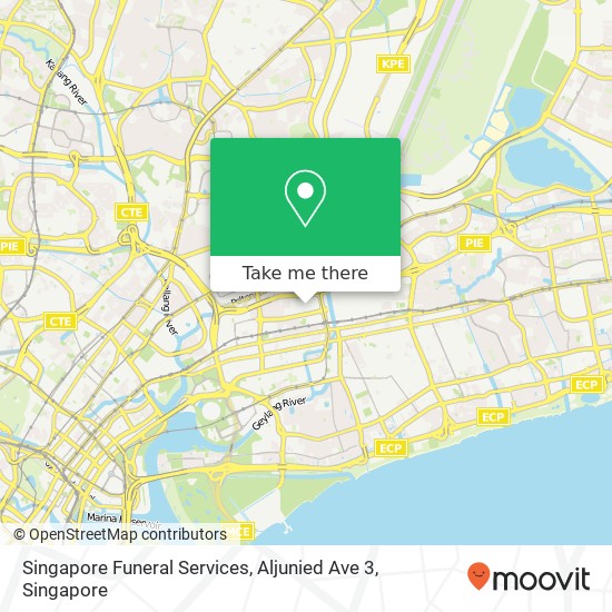 Singapore Funeral Services, Aljunied Ave 3地图