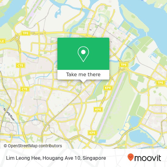 Lim Leong Hee, Hougang Ave 10地图