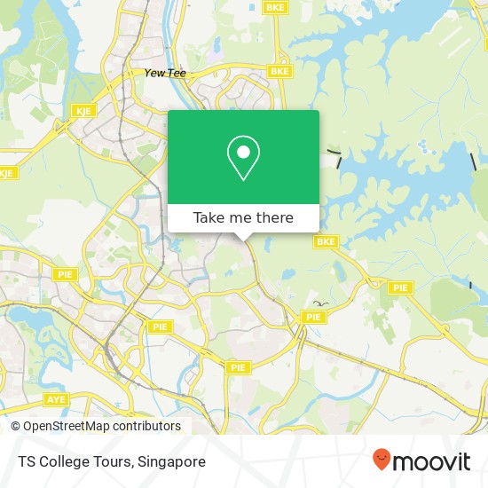 TS College Tours地图