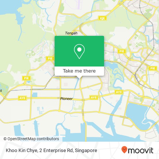 Khoo Kin Chye, 2 Enterprise Rd map