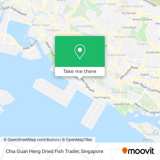 Chia Guan Heng Dried Fish Trader map