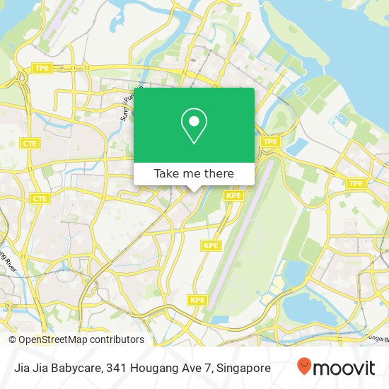 Jia Jia Babycare, 341 Hougang Ave 7地图