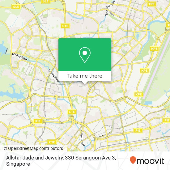 Allstar Jade and Jewelry, 330 Serangoon Ave 3地图