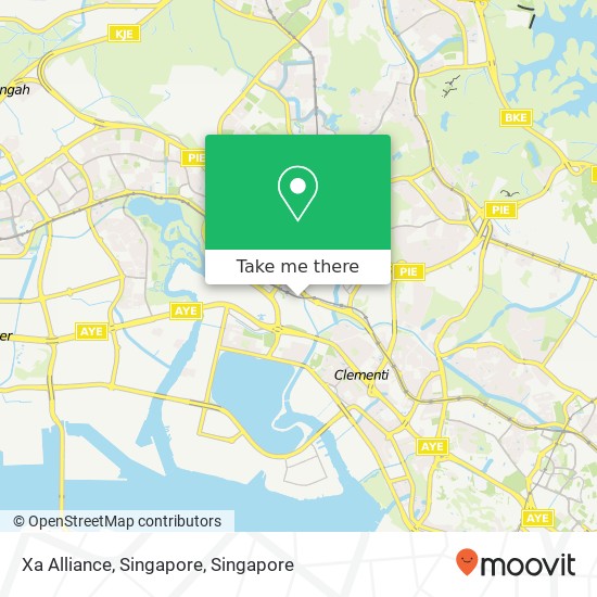 Xa Alliance, Singapore map