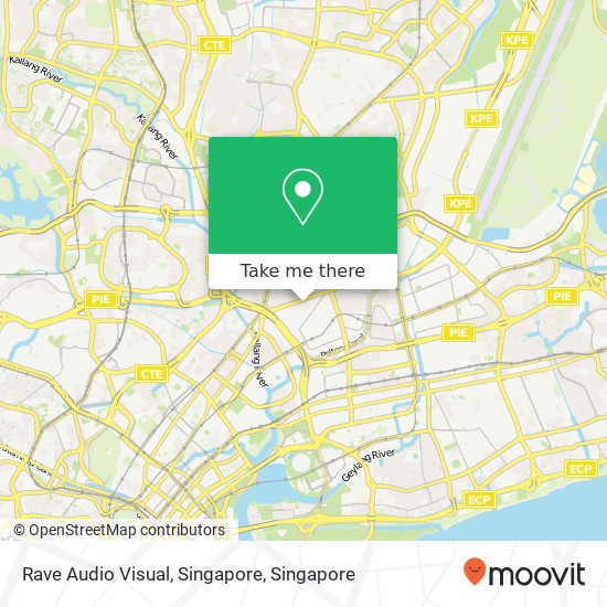 Rave Audio Visual, Singapore地图