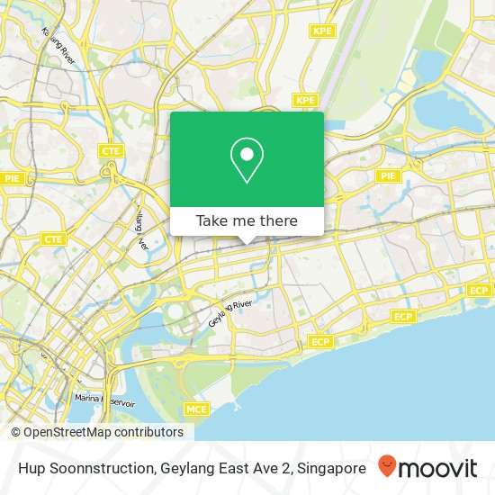 Hup Soonnstruction, Geylang East Ave 2 map