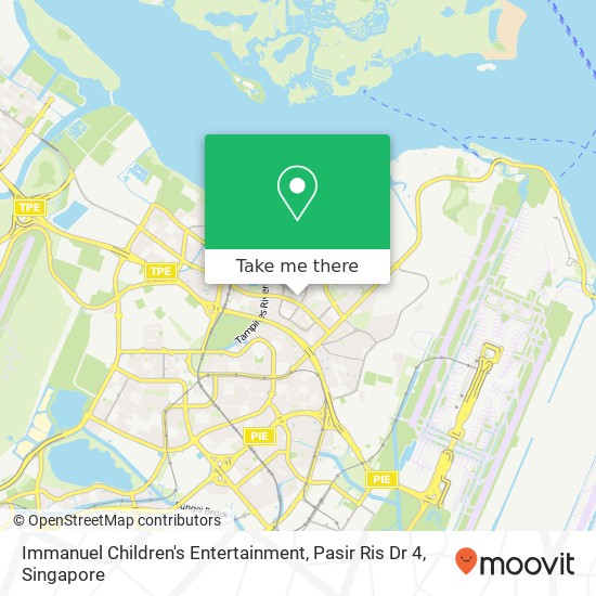 Immanuel Children's Entertainment, Pasir Ris Dr 4 map