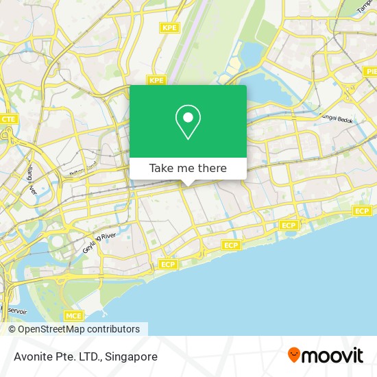 Avonite Pte. LTD. map