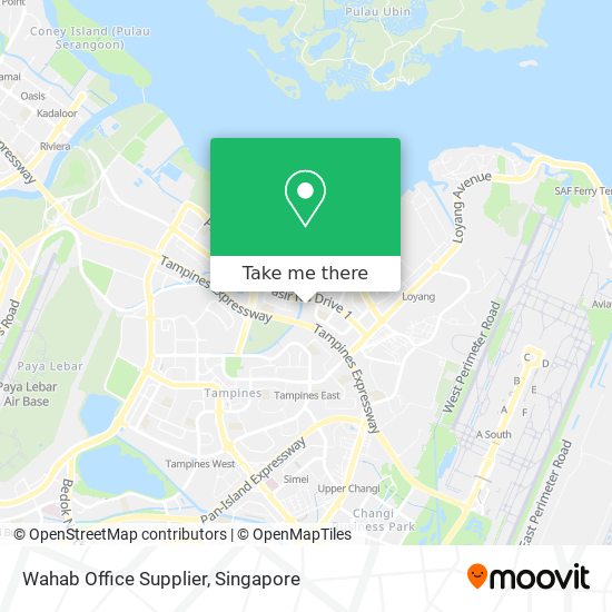 Wahab Office Supplier map