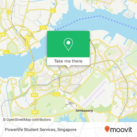 Powerlife Student Services map