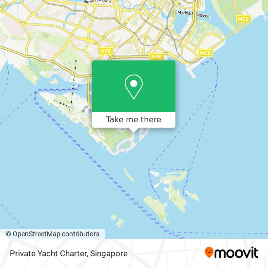 Private Yacht Charter map