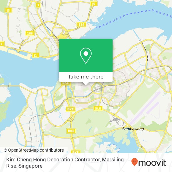 Kim Cheng Hong Decoration Contractor, Marsiling Rise地图