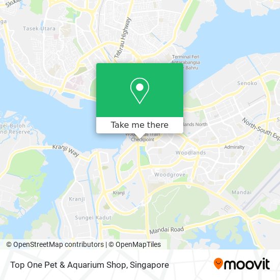 Top One Pet & Aquarium Shop map