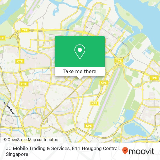 JC Mobile Trading & Services, 811 Hougang Central map
