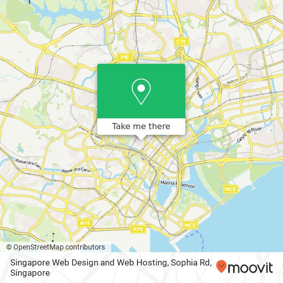 Singapore Web Design and Web Hosting, Sophia Rd地图