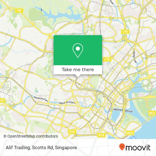 Alif Trading, Scotts Rd地图