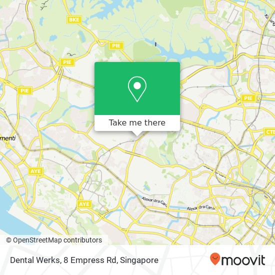 Dental Werks, 8 Empress Rd地图