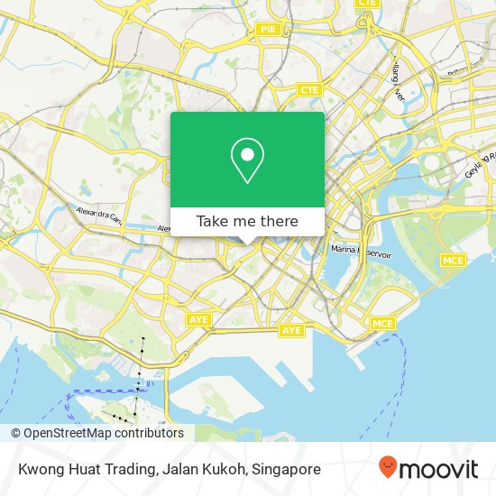 Kwong Huat Trading, Jalan Kukoh map