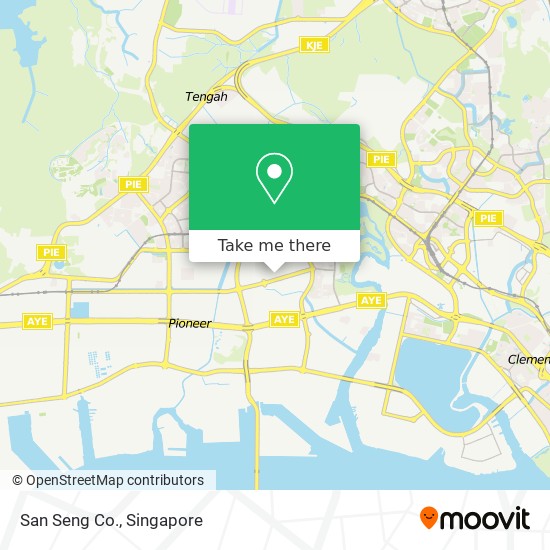 San Seng Co.地图