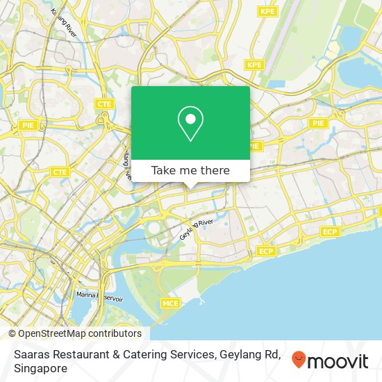 Saaras Restaurant & Catering Services, Geylang Rd map