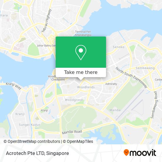 Acrotech Pte LTD map