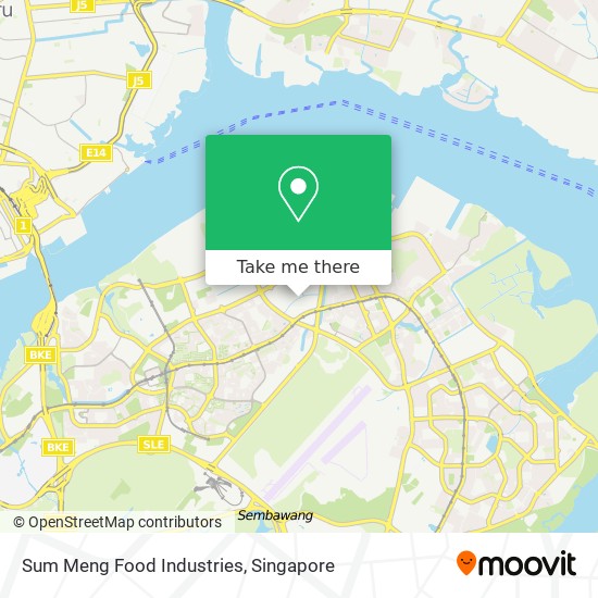 Sum Meng Food Industries map