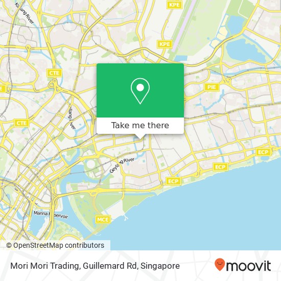 Mori Mori Trading, Guillemard Rd地图