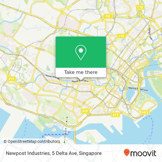 Newpost Industries, 5 Delta Ave map