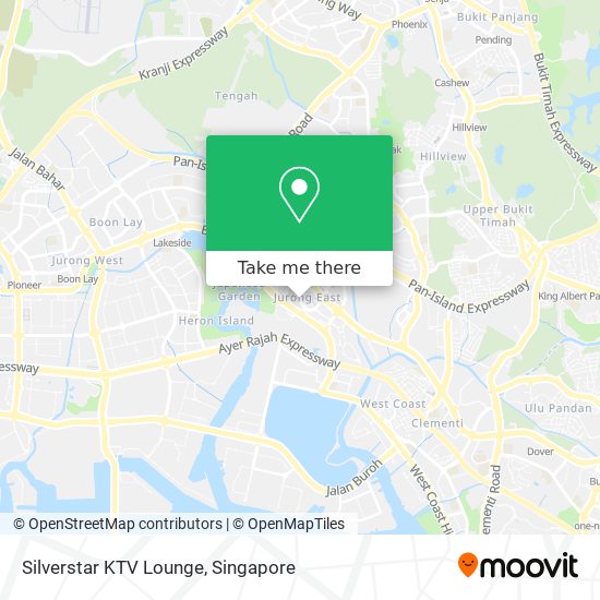 Silverstar KTV Lounge map