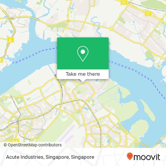 Acute Industries, Singapore map