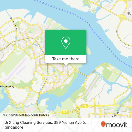 Ji Xiang Cleaning Services, 389 Yishun Ave 6 map