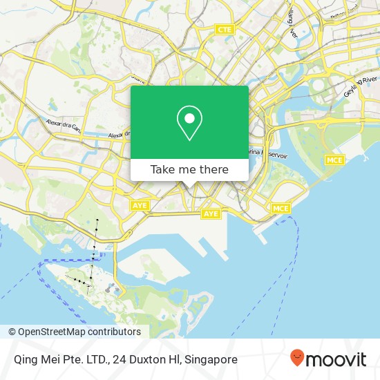 Qing Mei Pte. LTD., 24 Duxton Hl地图