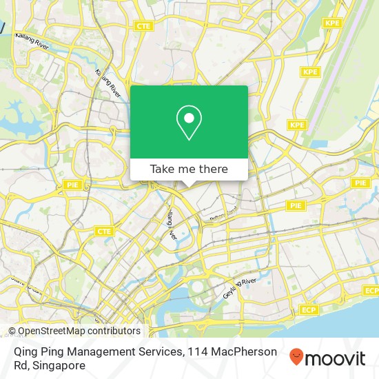 Qing Ping Management Services, 114 MacPherson Rd map
