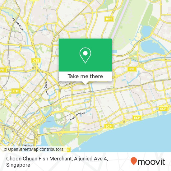 Choon Chuan Fish Merchant, Aljunied Ave 4地图