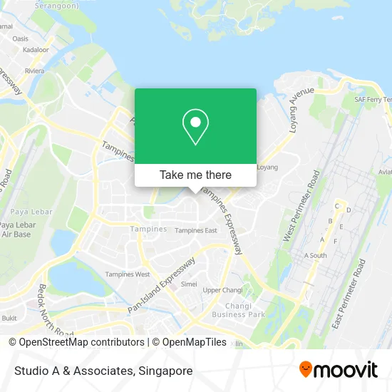 Studio A & Associates map