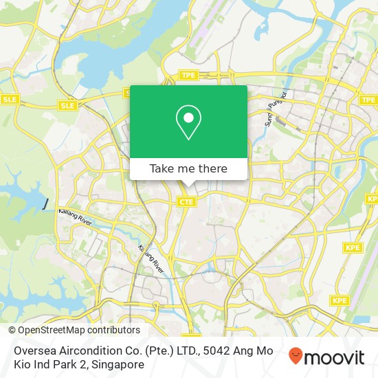 Oversea Aircondition Co. (Pte.) LTD., 5042 Ang Mo Kio Ind Park 2地图