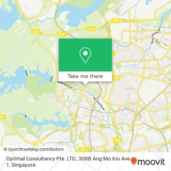 Optimal Consultancy Pte. LTD., 308B Ang Mo Kio Ave 1 map
