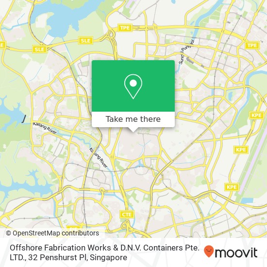 Offshore Fabrication Works & D.N.V. Containers Pte. LTD., 32 Penshurst Pl map