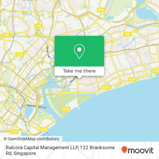 Balcora Capital Management LLP, 122 Branksome Rd地图