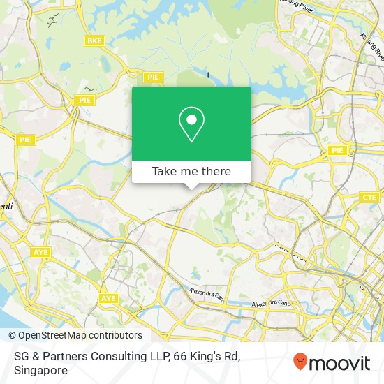 SG & Partners Consulting LLP, 66 King's Rd map