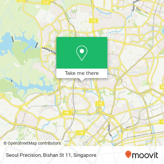 Seoul Precision, Bishan St 11 map