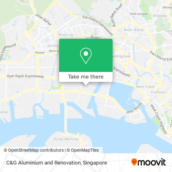 C&G Aluminium and Renovation map