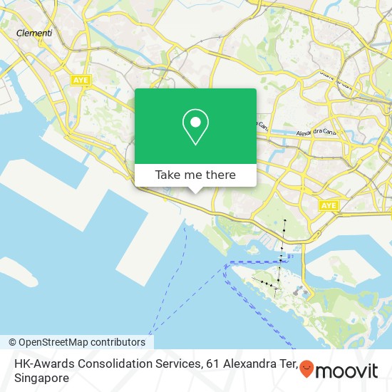 HK-Awards Consolidation Services, 61 Alexandra Ter map