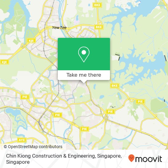 Chin Kiong Construction & Engineering, Singapore地图