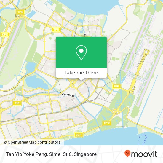Tan Yip Yoke Peng, Simei St 6地图