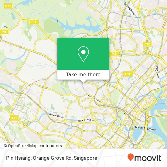 Pin Hsiang, Orange Grove Rd map