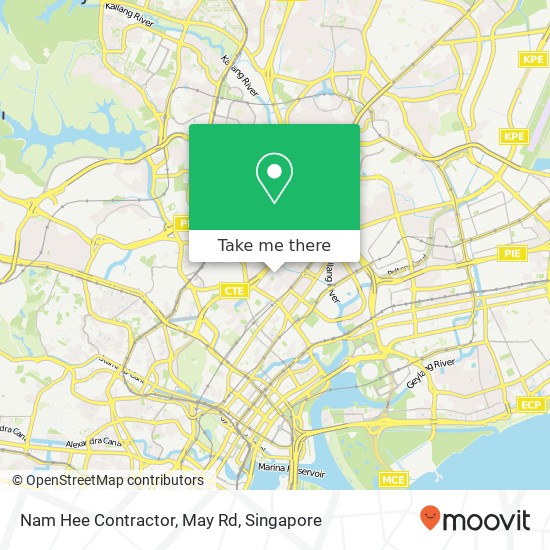 Nam Hee Contractor, May Rd map