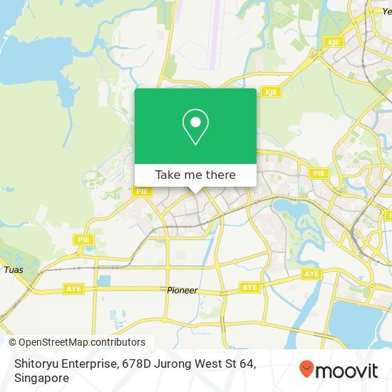 Shitoryu Enterprise, 678D Jurong West St 64 map