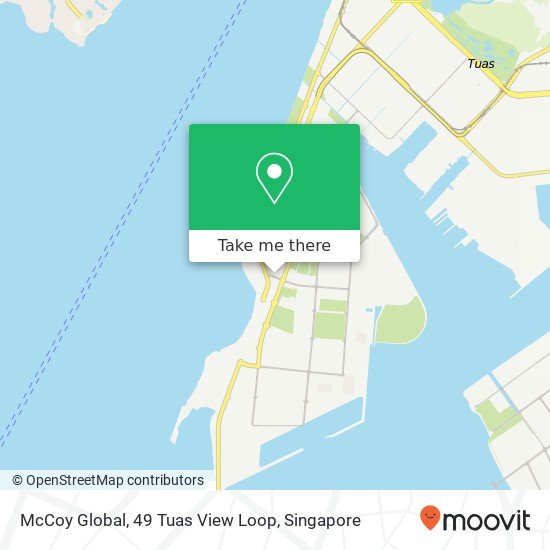 McCoy Global, 49 Tuas View Loop地图