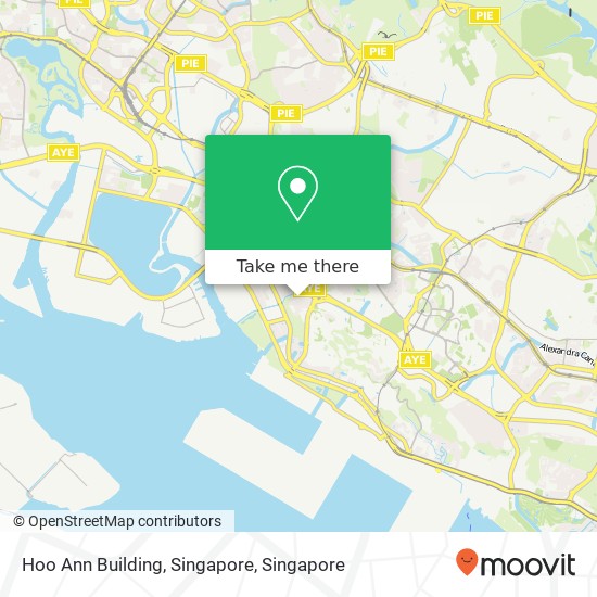 Hoo Ann Building, Singapore map